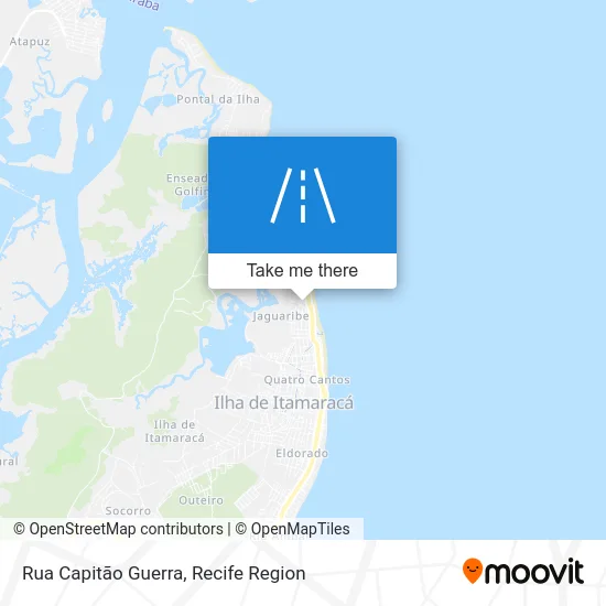 Rua Capitão Guerra map