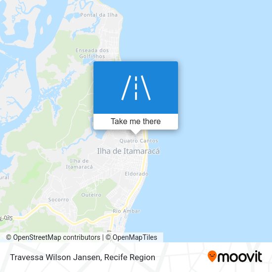 Travessa Wilson Jansen map