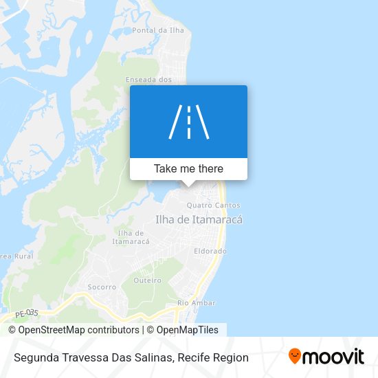 Segunda Travessa Das Salinas map