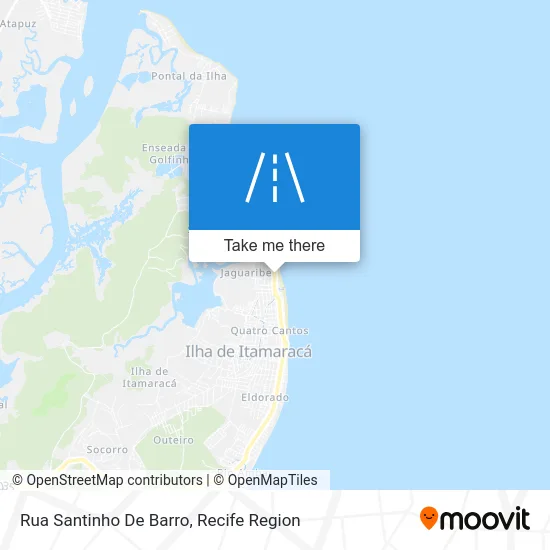 Rua Santinho De Barro map