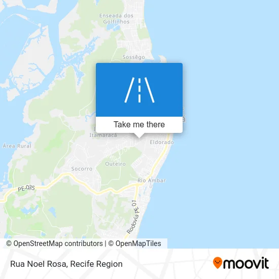 Rua Noel Rosa map
