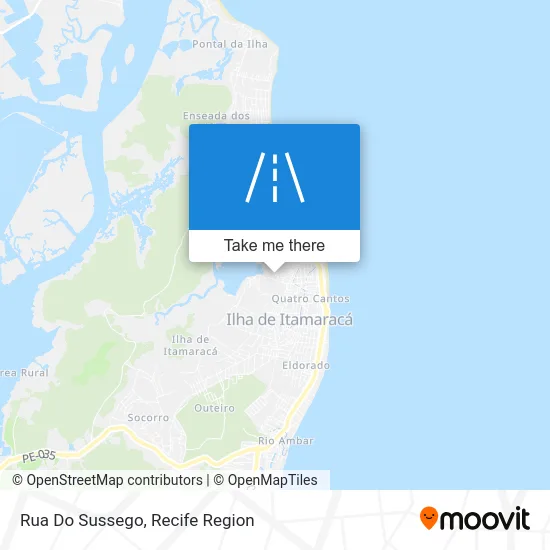 Rua Do Sussego map
