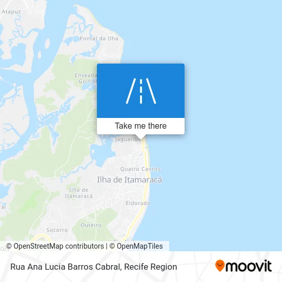 Rua Ana Lucia Barros Cabral map
