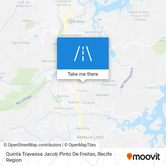 Quinta Travessa Jacob Pinto De Freitas map