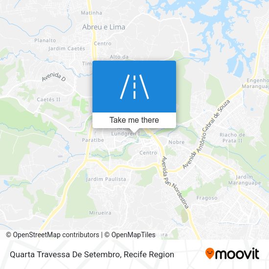 Quarta Travessa De Setembro map