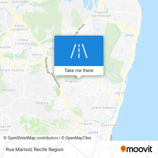 Rua Marisol map