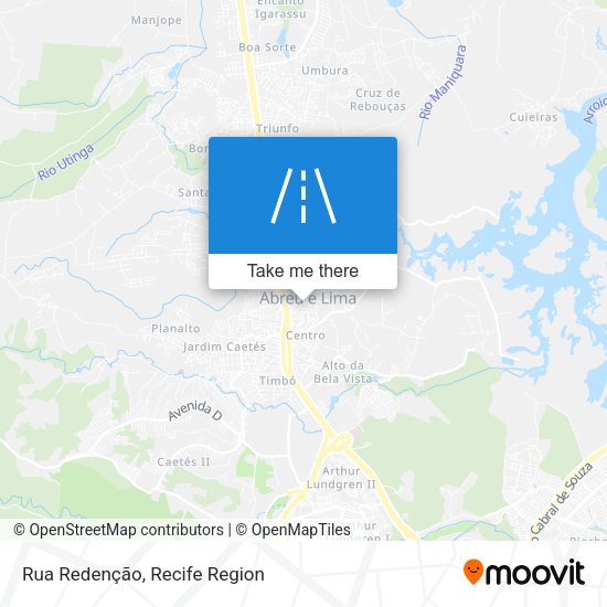 Rua Redenção map