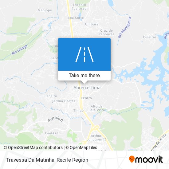 Travessa Da Matinha map