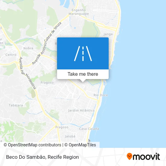 Beco Do Sambão map