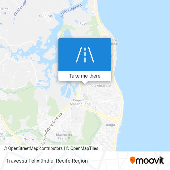 Travessa Felixlândia map
