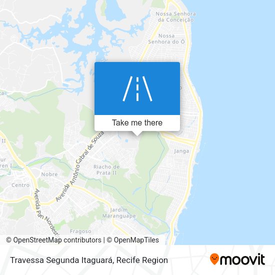 Travessa Segunda Itaguará map
