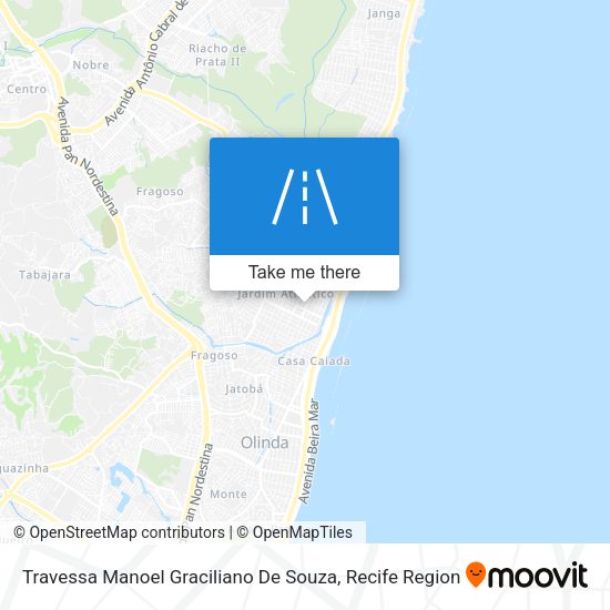 Travessa Manoel Graciliano De Souza map