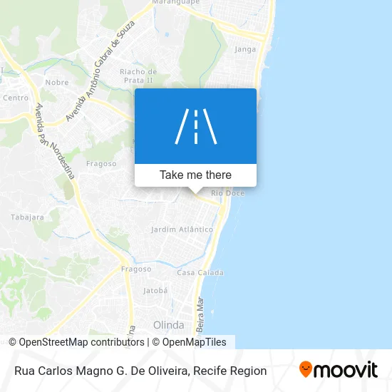 Rua Carlos Magno G. De Oliveira map