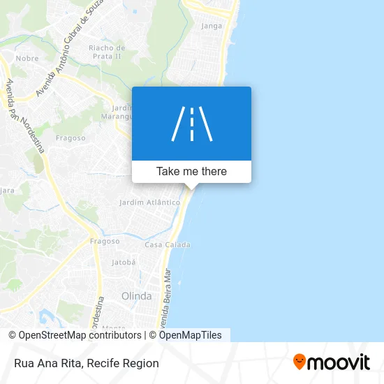 Rua Ana Rita map