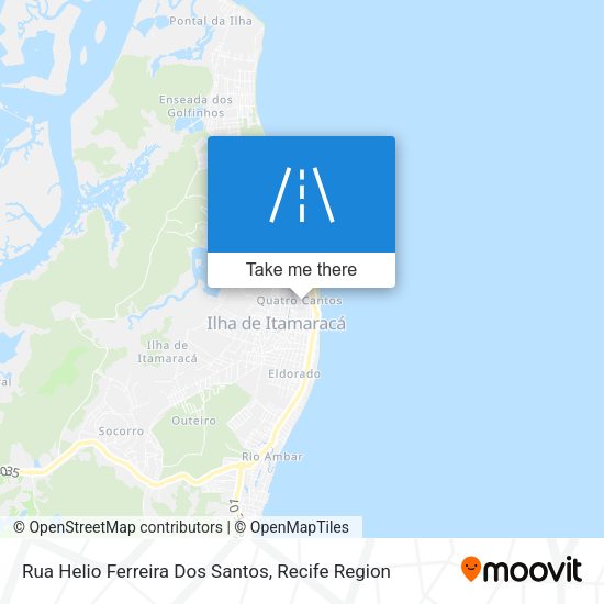 Rua Helio Ferreira Dos Santos map