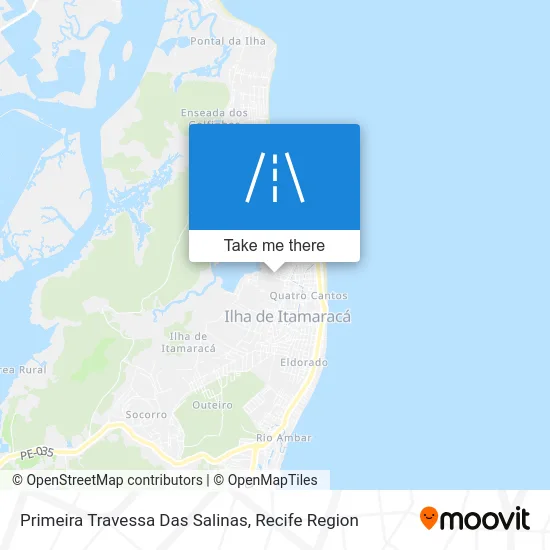 Primeira Travessa Das Salinas map