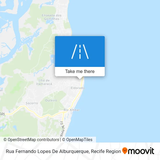 Rua Fernando Lopes De Alburquerque map