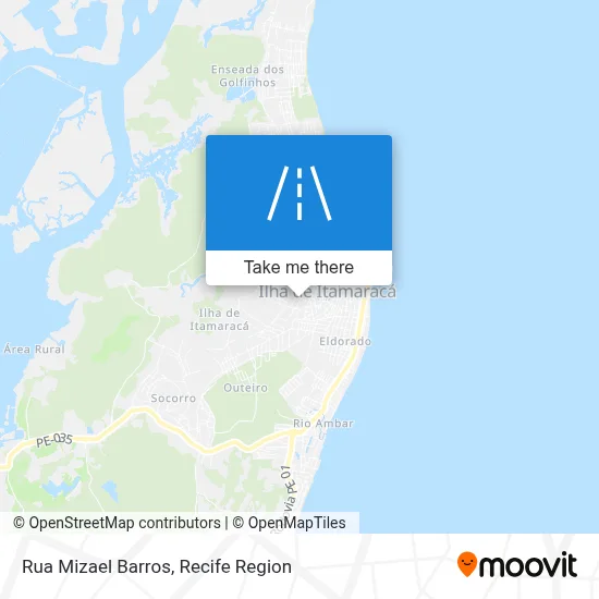 Rua Mizael Barros map