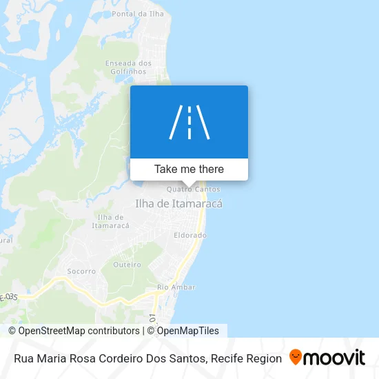 Rua Maria Rosa Cordeiro Dos Santos map