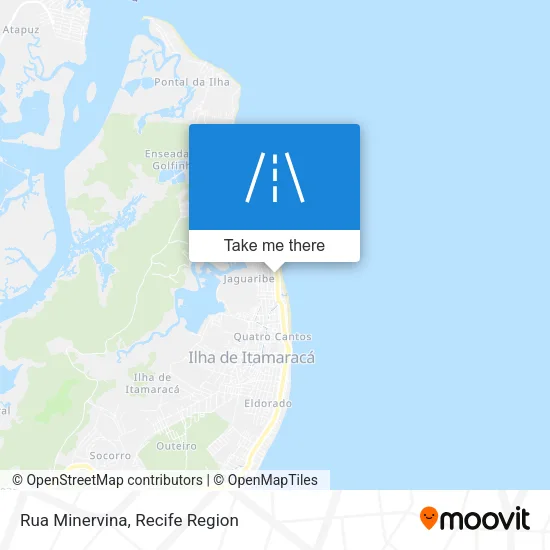 Rua Minervina map