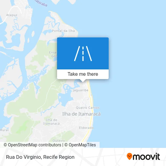 Rua Do Virginio map