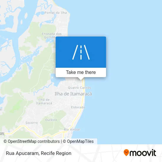 Rua Apucaram map