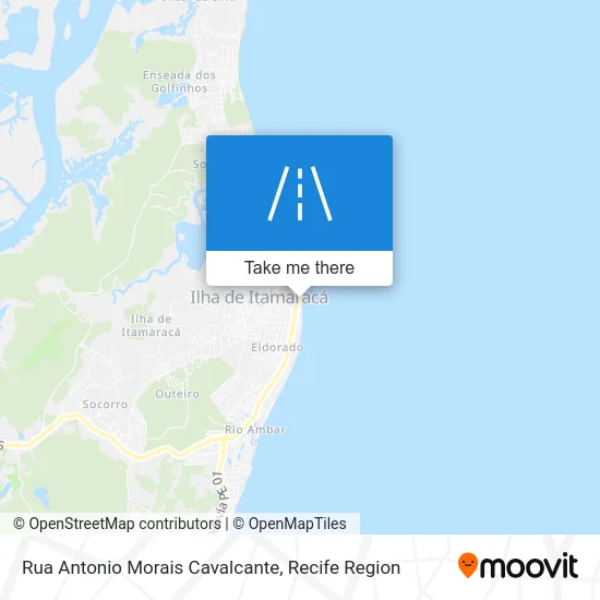 Rua Antonio Morais Cavalcante map