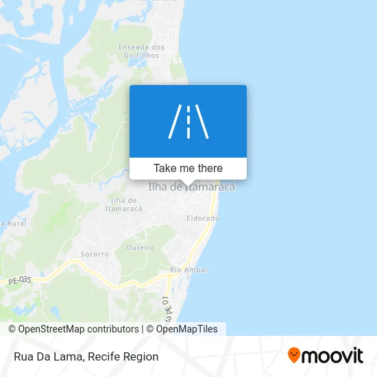 Rua Da Lama map