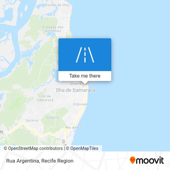 Rua Argentina map