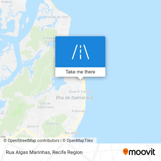 Rua Algas Marinhas map