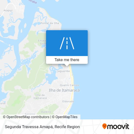 Segunda Travessa Amapá map