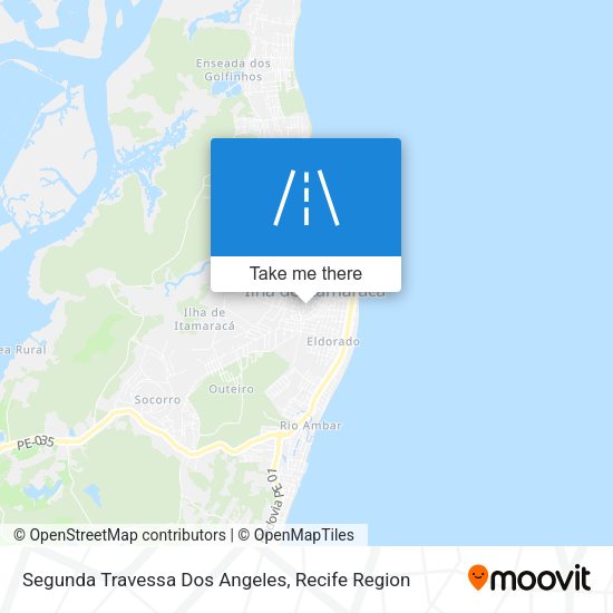 Segunda Travessa Dos Angeles map