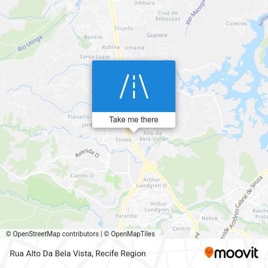 Rua Alto Da Bela Vista map