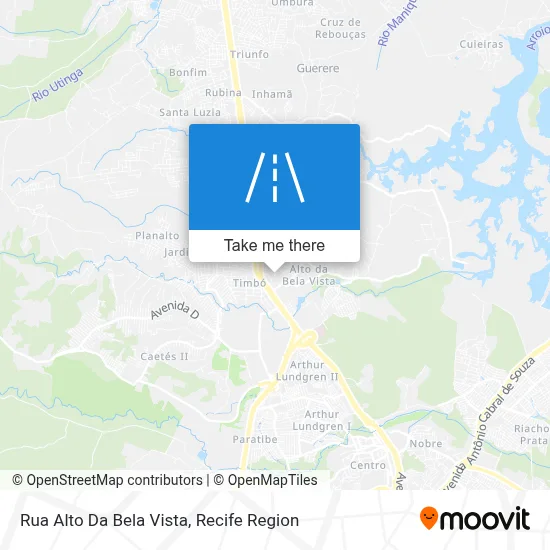 Rua Alto Da Bela Vista map