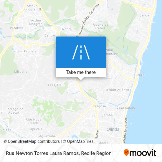 Rua Newton Torres Laura Ramos map