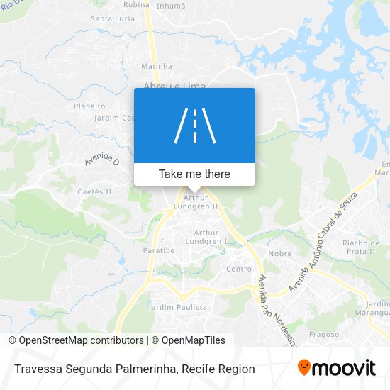 Travessa Segunda Palmerinha map