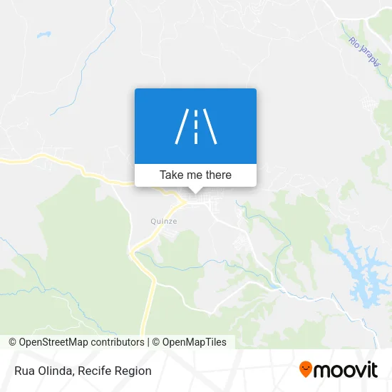 Rua Olinda map