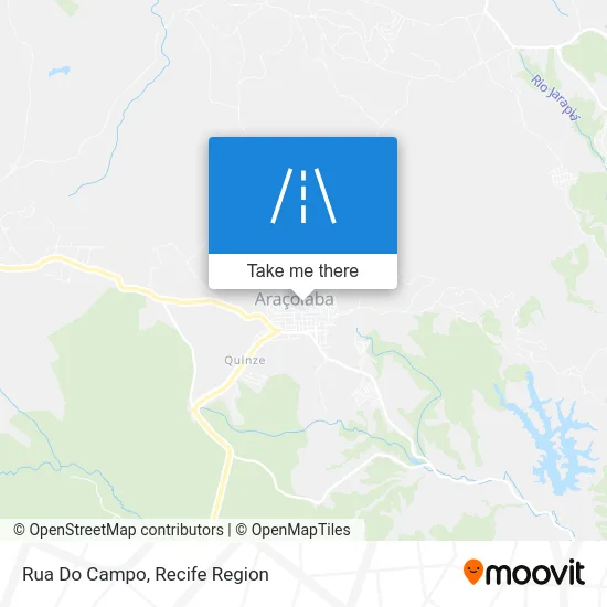 Rua Do Campo map