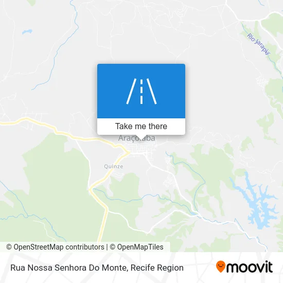 Rua Nossa Senhora Do Monte map