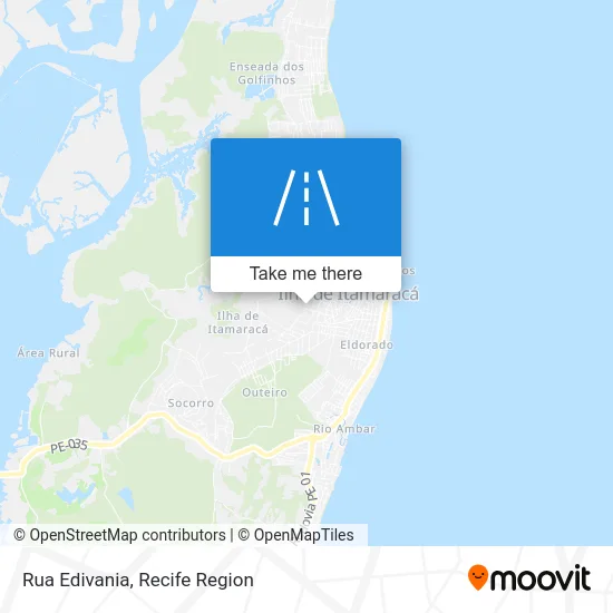 Rua Edivania map