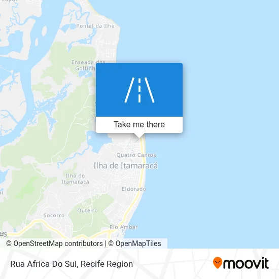 Rua Africa Do Sul map