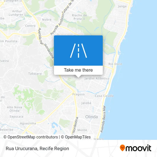 Rua Urucurana map