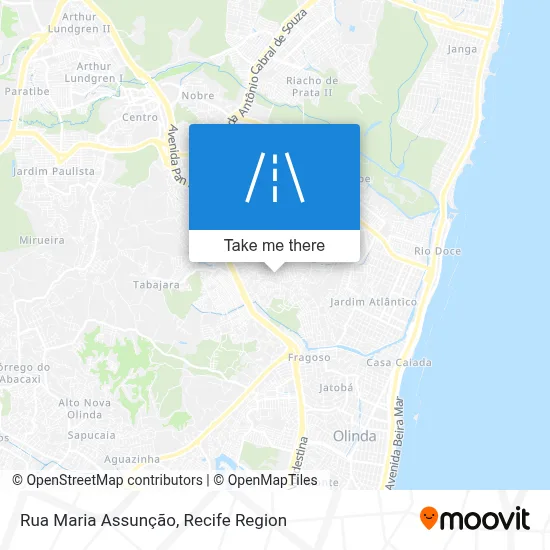 Rua Maria Assunção map