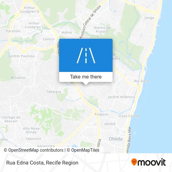 Rua Edna Costa map