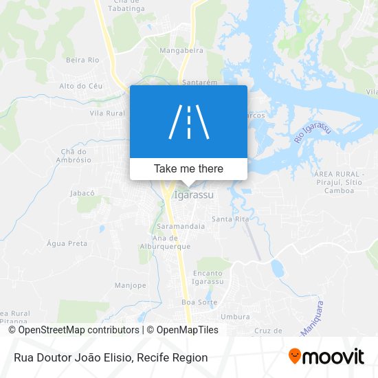 Rua Doutor João Elisio map