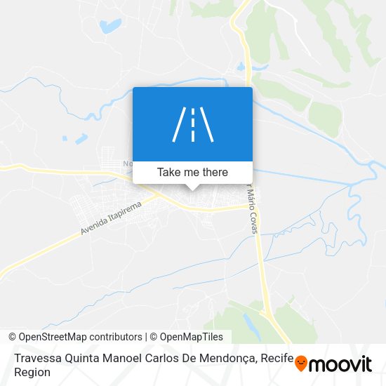Travessa Quinta Manoel Carlos De Mendonça map