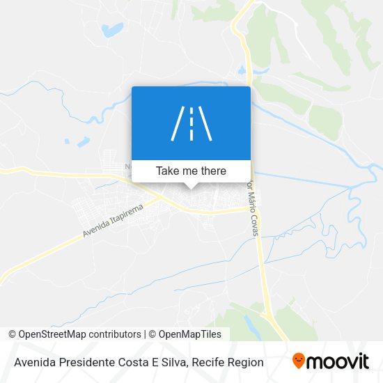 Avenida Presidente Costa E Silva map
