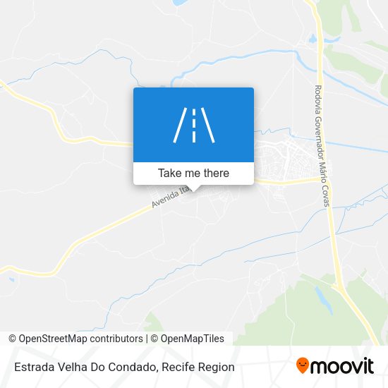Estrada Velha Do Condado map