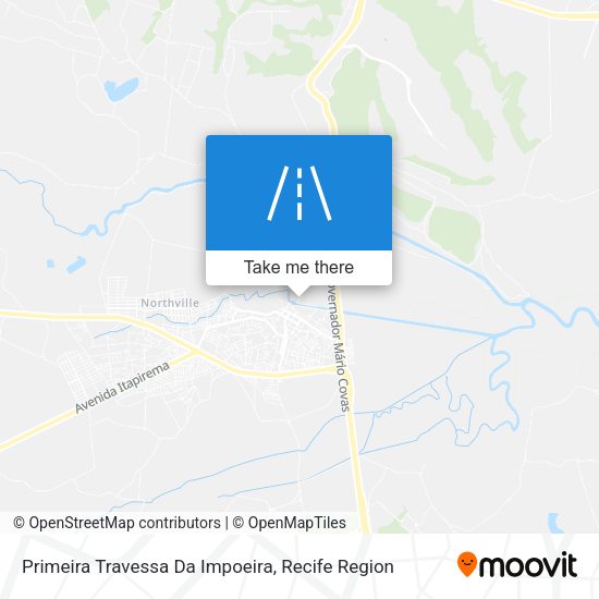 Primeira Travessa Da Impoeira map