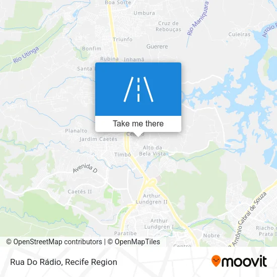 Rua Do Rádio map